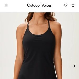 Gorgeous outdoor voices excerise dress in lilac purple. Newer model